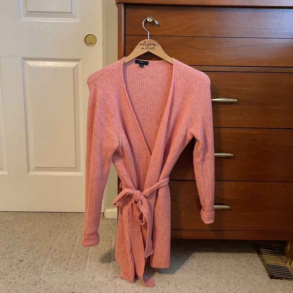 Gorgeous Blush J. Crew Wrap Sweater